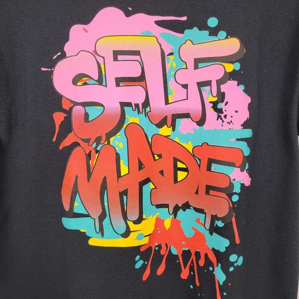 🆕️Brooklyn Vertical "Self Made" Graphic T-shirt